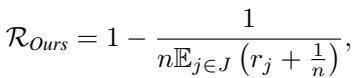 Equation showing the improved OSGR for GENIE.