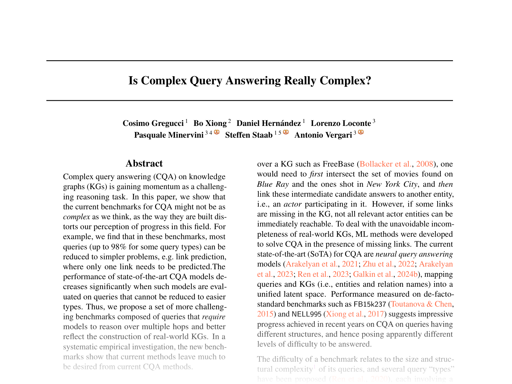 [Is Complex Query Answering Really Complex? 🔗](https://openreview.net/pdf?id=F8NTPAz5HH)