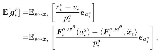 Gradient estimate equation.