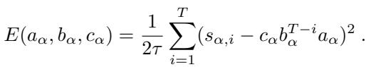 The Energy Function equation derived from the gradient flow.