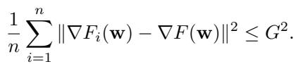 Assumption of Bounded Heterogeneity.