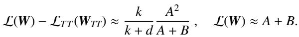 The improvement from TTT in the general case depends on the misalignment A and the signal power B.