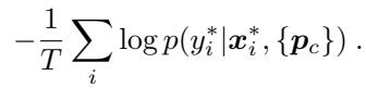 公式3: 分集损失是查询样本预测类别与真实类别之间的交叉熵。