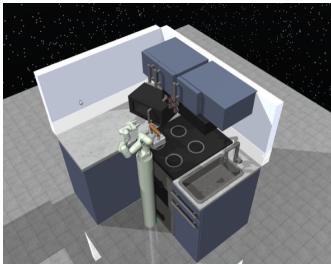 The Adroit environment, featuring a simulated dexterous hand performing complex manipulation tasks.