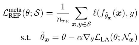 元回放损失,它将“学习去适应”的原则应用于从内存中回放的样本。