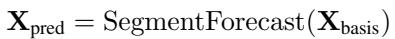 Equation for segment forecasting