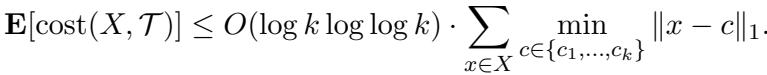 The previous bound on the competitive ratio of RANDOMCOORDINATECUT.