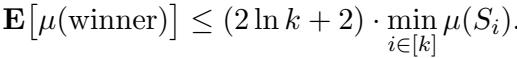 The main theorem, bounding the expected cost of the Set Elimination Game.