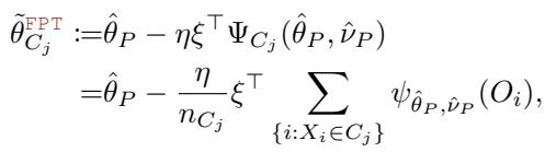 The Fixed-Point Tree approximation formula.