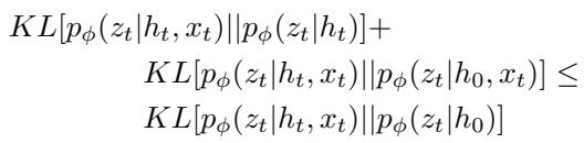 Equation 5 showing the rearrangement of the bound for decision making.