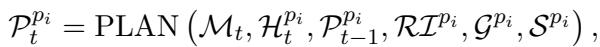 描述规划过程的公式