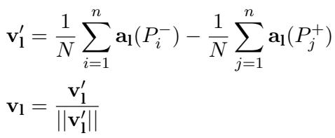 方程 1: 原始安全向量的计算。