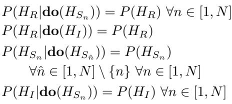 公式 16: 形式化的独立条件。
