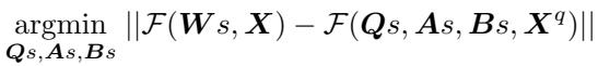 方程 10 展示了块级最小化目标。