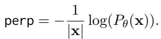 困惑度方程。