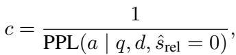 Equation 6: Calculating the Knowledge Consistency score.