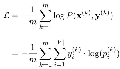 公式 2 展示了标准 SFT 中使用的负对数似然损失函数。
