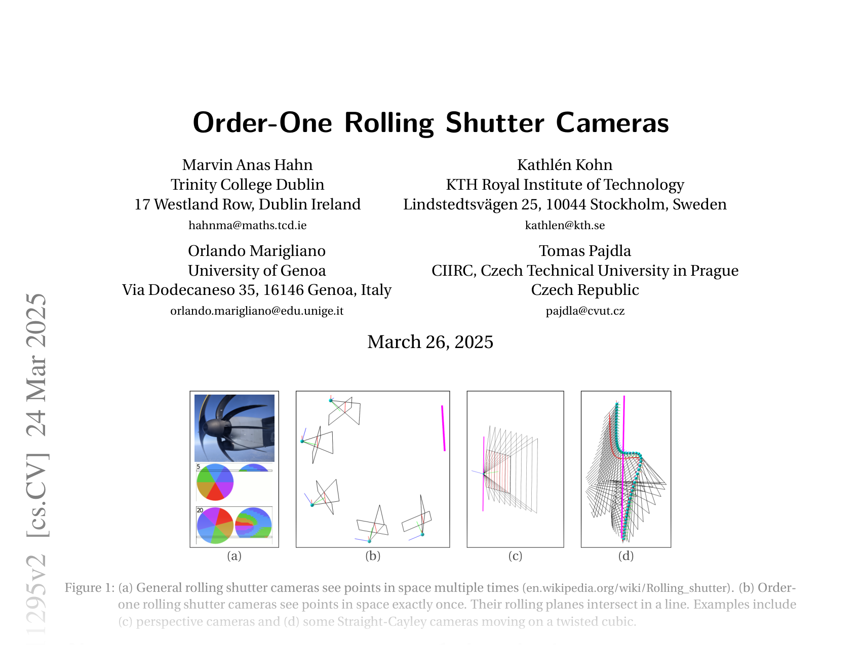 [Order-One Rolling Shutter Cameras 🔗](https://arxiv.org/abs/2403.11295)