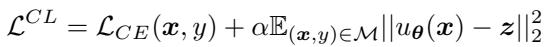 The loss function for Dark Experience Replay (DER). It penalizes the distance between the current model’s logits and the stored logits for replay-buffer samples.
