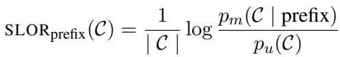 SLOR 计算公式。