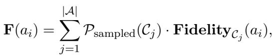 Equation for overall Fidelity