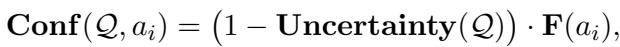 Equation for Final Confidence