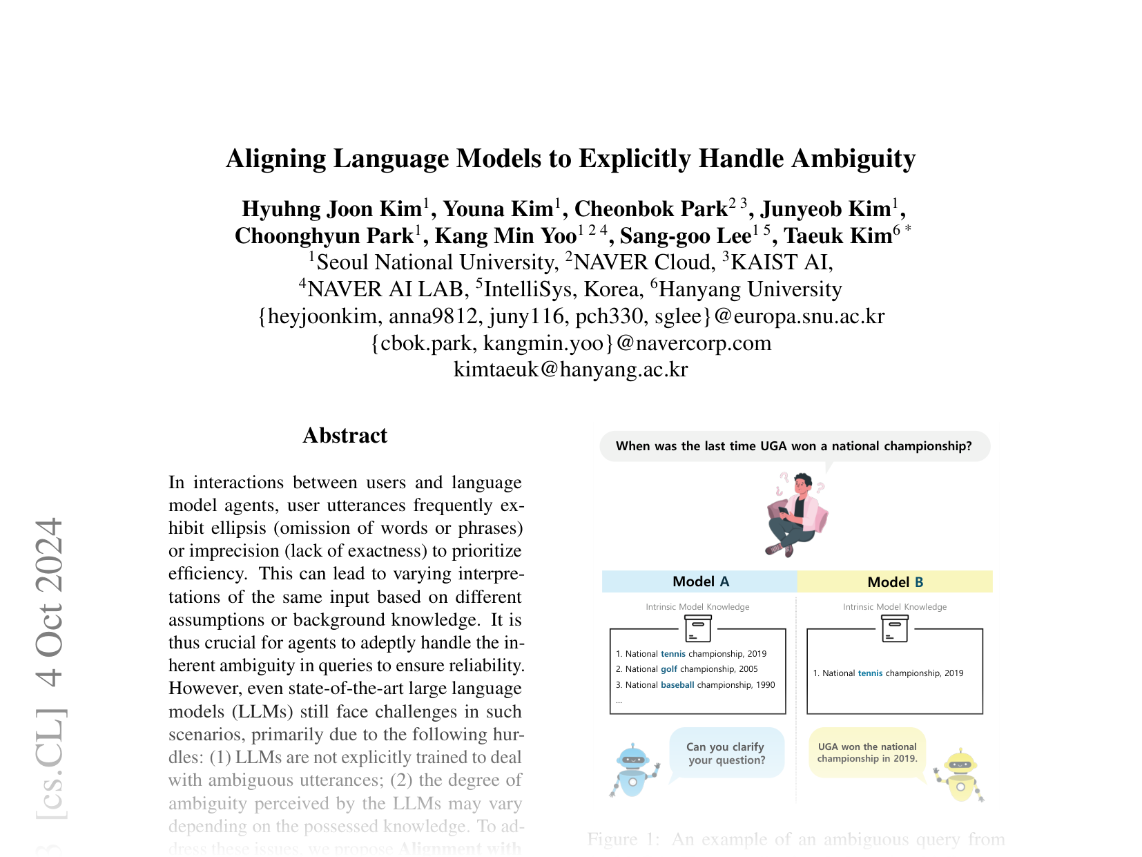 [Aligning Language Models to Explicitly Handle Ambiguity 🔗](https://arxiv.org/abs/2404.11972)