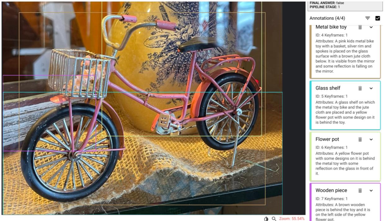 人工增强后的任务 1 IIW 标注界面。