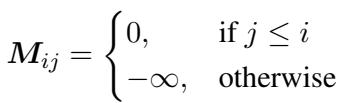 Causal Mask Equation