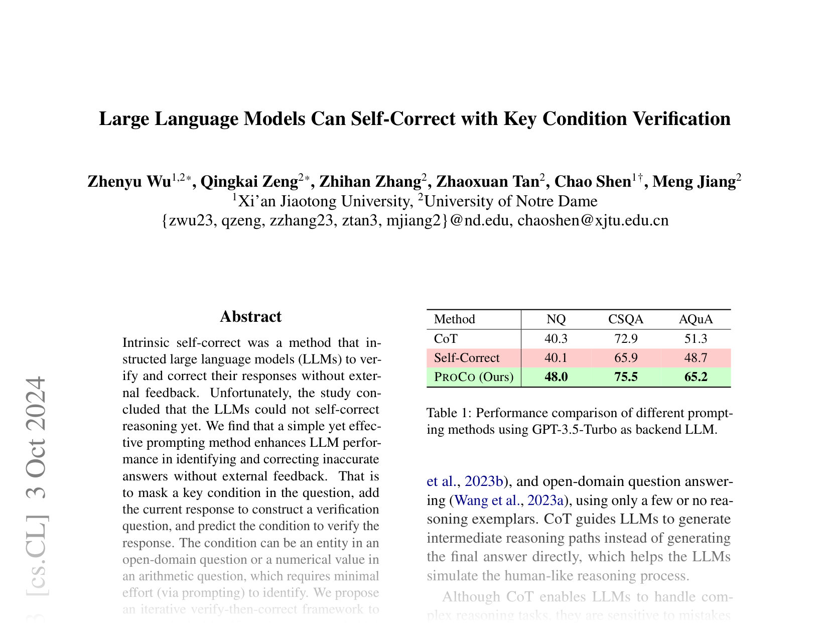 [Large Language Models Can Self-Correct with Key Condition Verification 🔗](https://arxiv.org/abs/2405.14092)