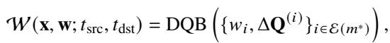 Equation 6: Deformation Field