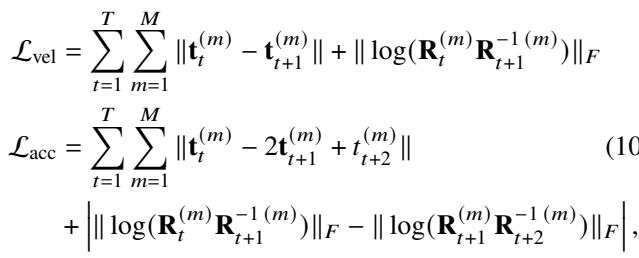 Equation 13: Velocity and Acceleration Losses
