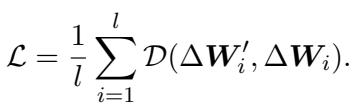 Loss function for the baseline whole gradient attack.