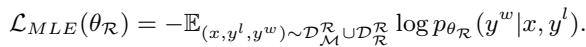Equation 1: Reflector Training Objective.
