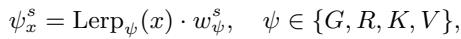 Equation for general Linear Interpolation (Lerp).