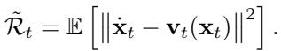 Equation for the proxy discrepancy term.