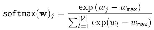 公式 6: Softmax 公式显示了对全局求和的依赖。