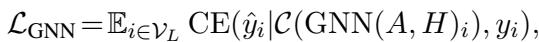 GNN 训练公式