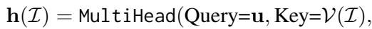 展示多头注意力机制的公式。