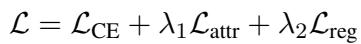 总损失函数公式。