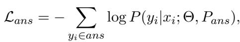 Equation for the Answer Loss function.
