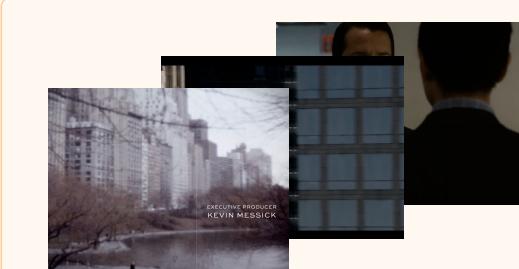 显示公园场景和特写的输入视频。