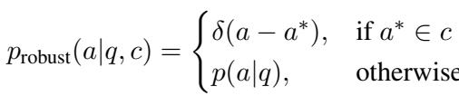 描述鲁棒概率的方程。