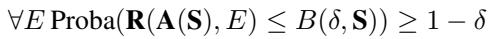 对迁移风险的概率性保证，确保算法在环境上表现良好。