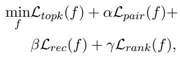 Total Supervised Objective Function