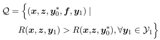 改进对集合 Q 的公式。