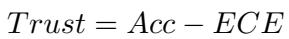 信任分数公式