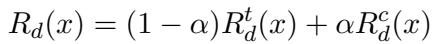 Equation for Reward Function
