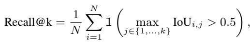 Recall 计算公式