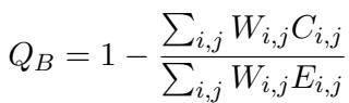 Q_B 的公式